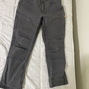 Women's Charcoal Straight Leg Pants